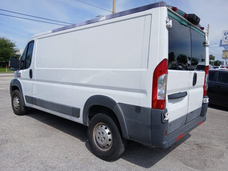 2016 RAM PROMASTER CARGO VAN 1500