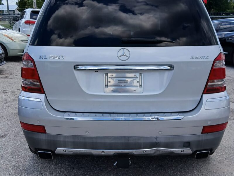 2008 MERCEDES BENZ GL 550 CLASS