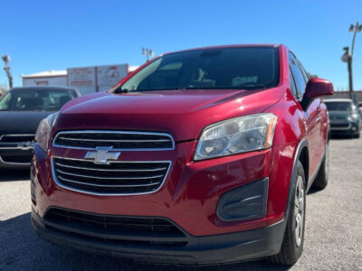 CHEVROLET TRAX RED 2015