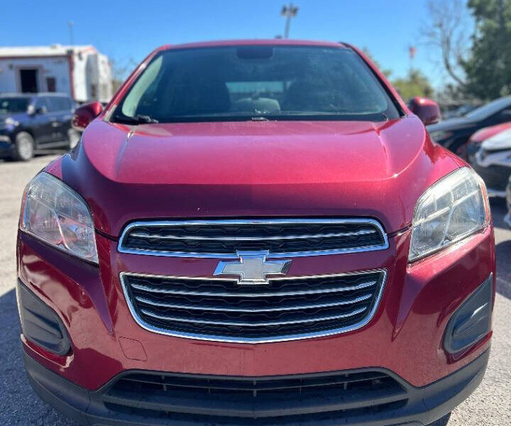 CHEVROLET TRAX RED 2015